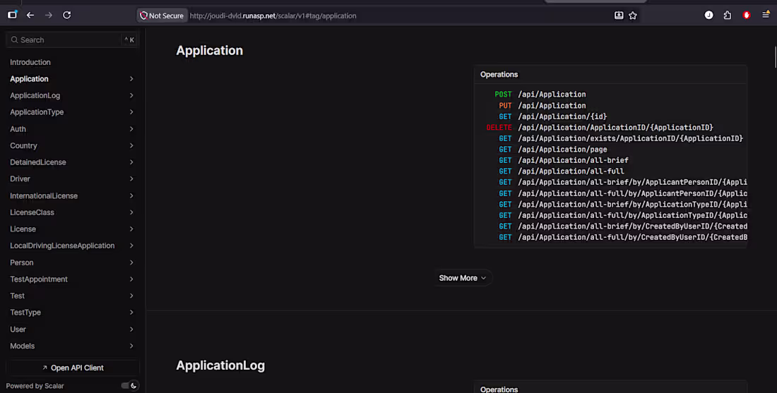 Cover image for Full Secure API Project DVLD,