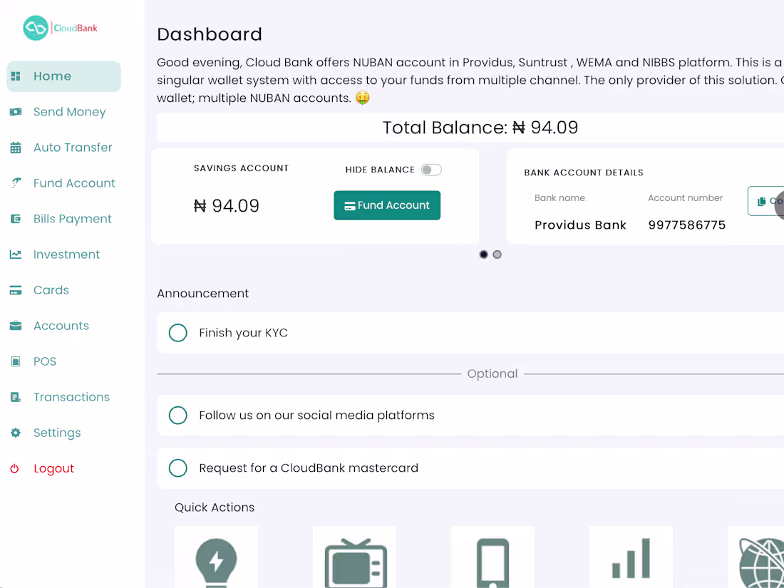 Cover image for Cloudbank Client