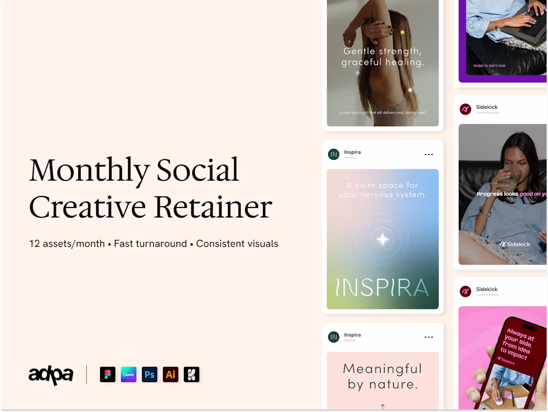 Cover image for Social Media Creative Retainer