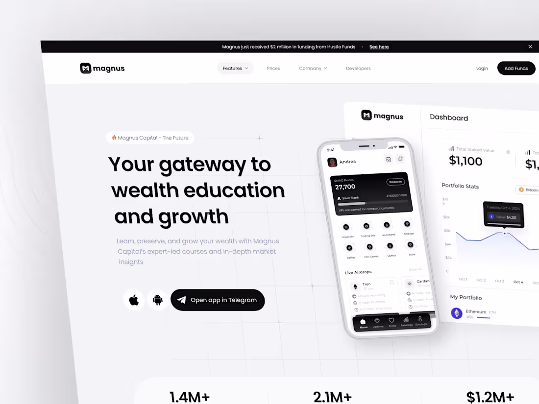Cover image for Magnus Capital