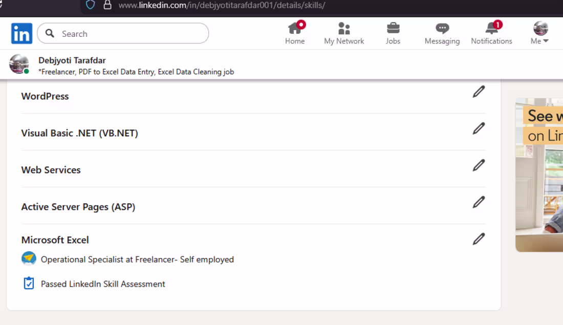 Cover image for Excel Skill Assessment by Excel