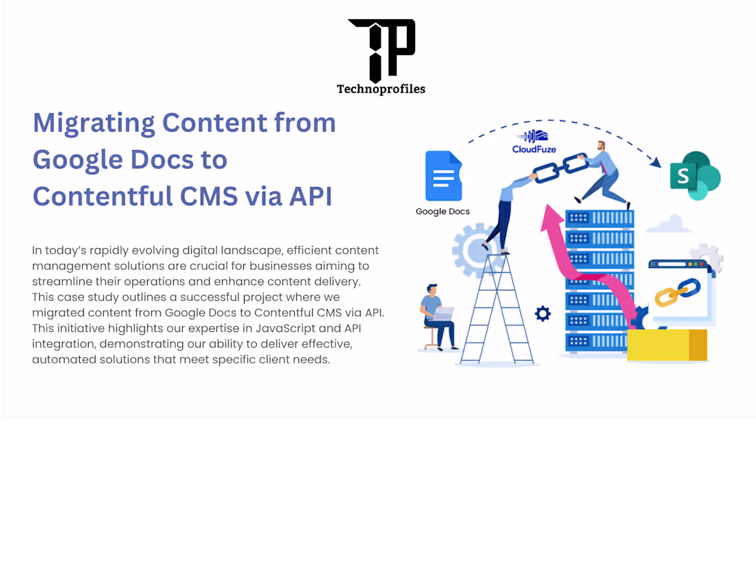 Cover image for Web App for Google Docs to Contentful CMS Migration