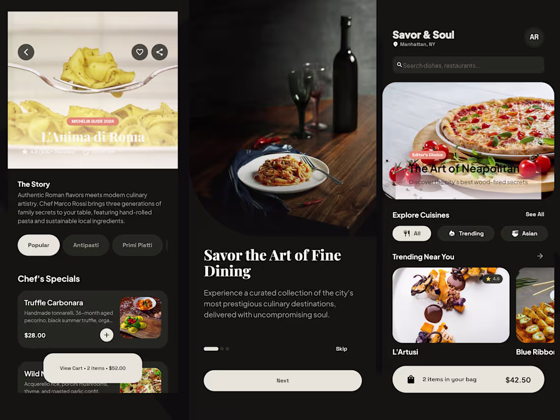 Cover image for Design and Development of Restaurant Ordering App