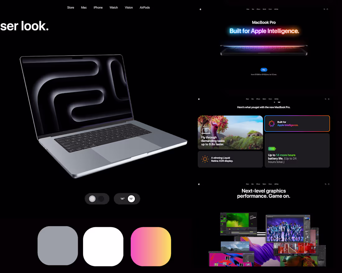 Cover image for Product landing page recreation inspired
