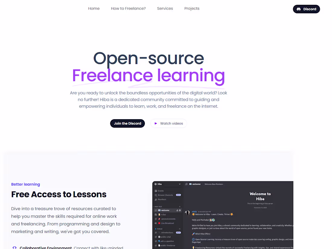 Cover image for Hiba Freelance