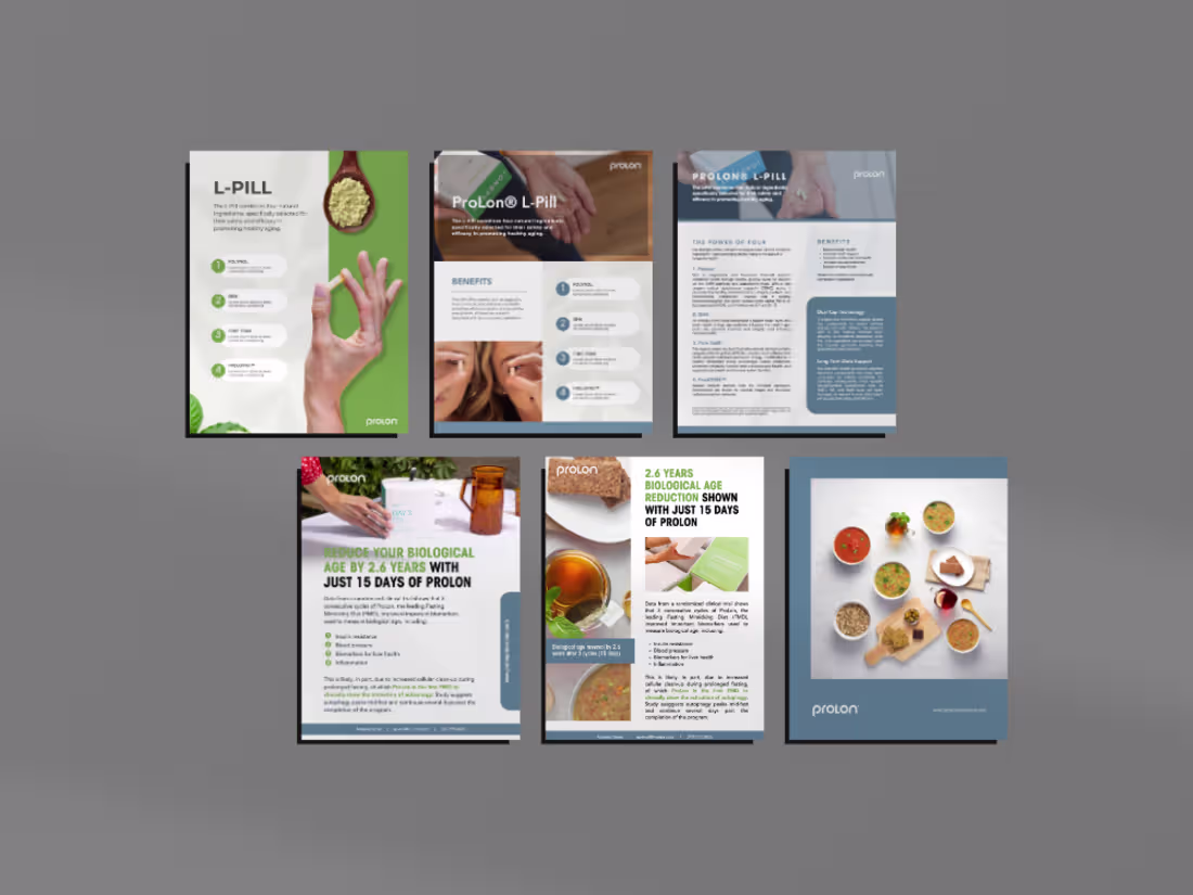 Cover image for Graphic Design — L-Nutra & ProLon