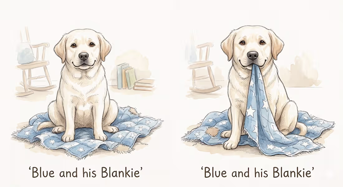 Cover image for Children’s Book Character Concept: Blue