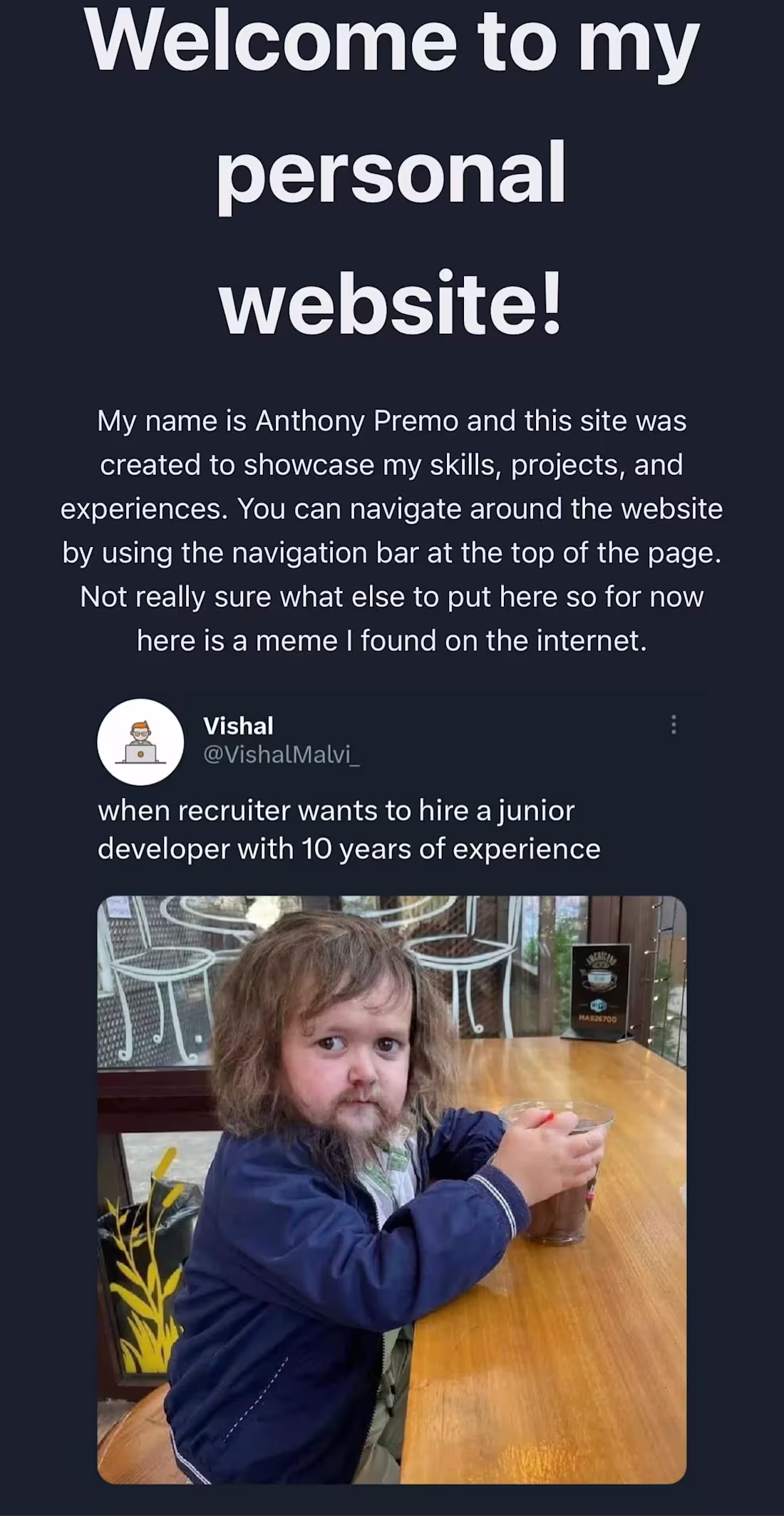 Cover image for Anthony Premo