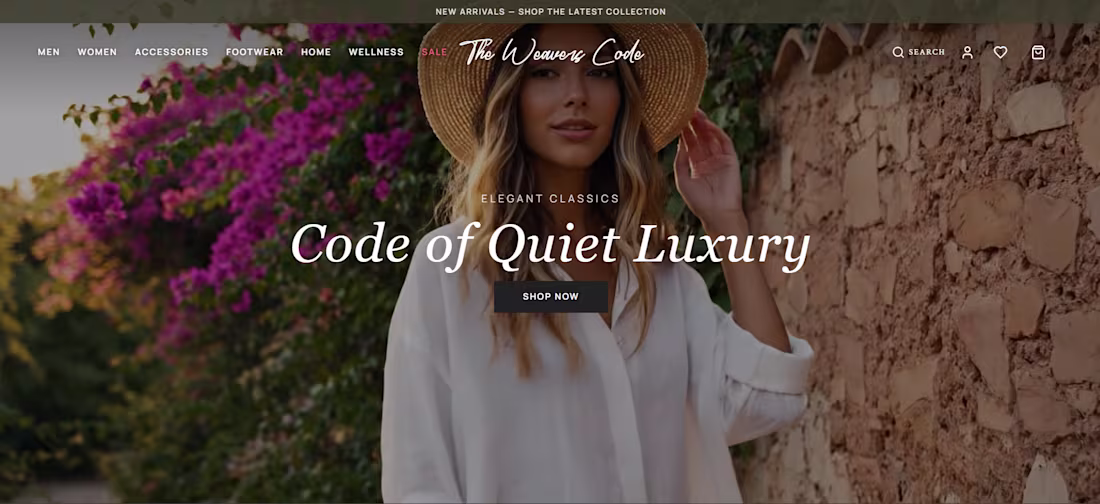 Cover image for The Weavers Code – Luxury