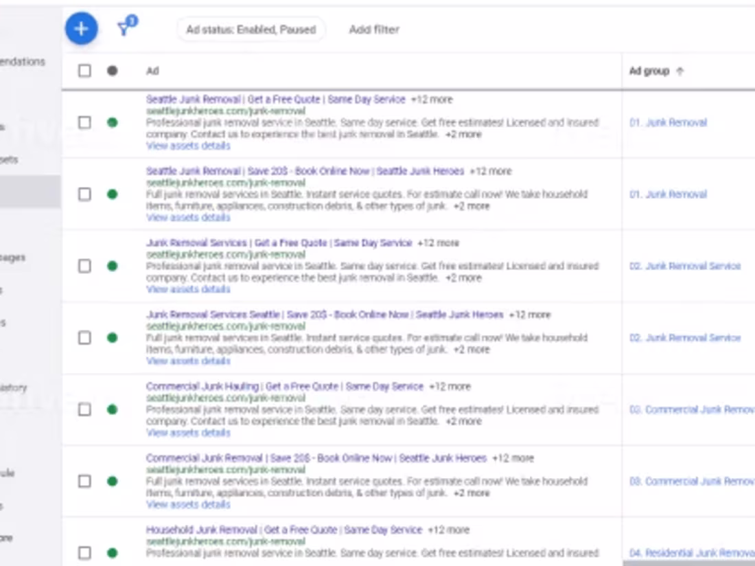 Cover image for Google Ads Management
