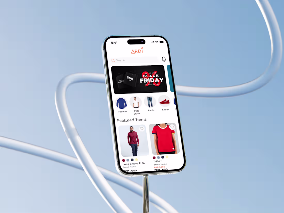 Cover image for ARDI Mobile App Design