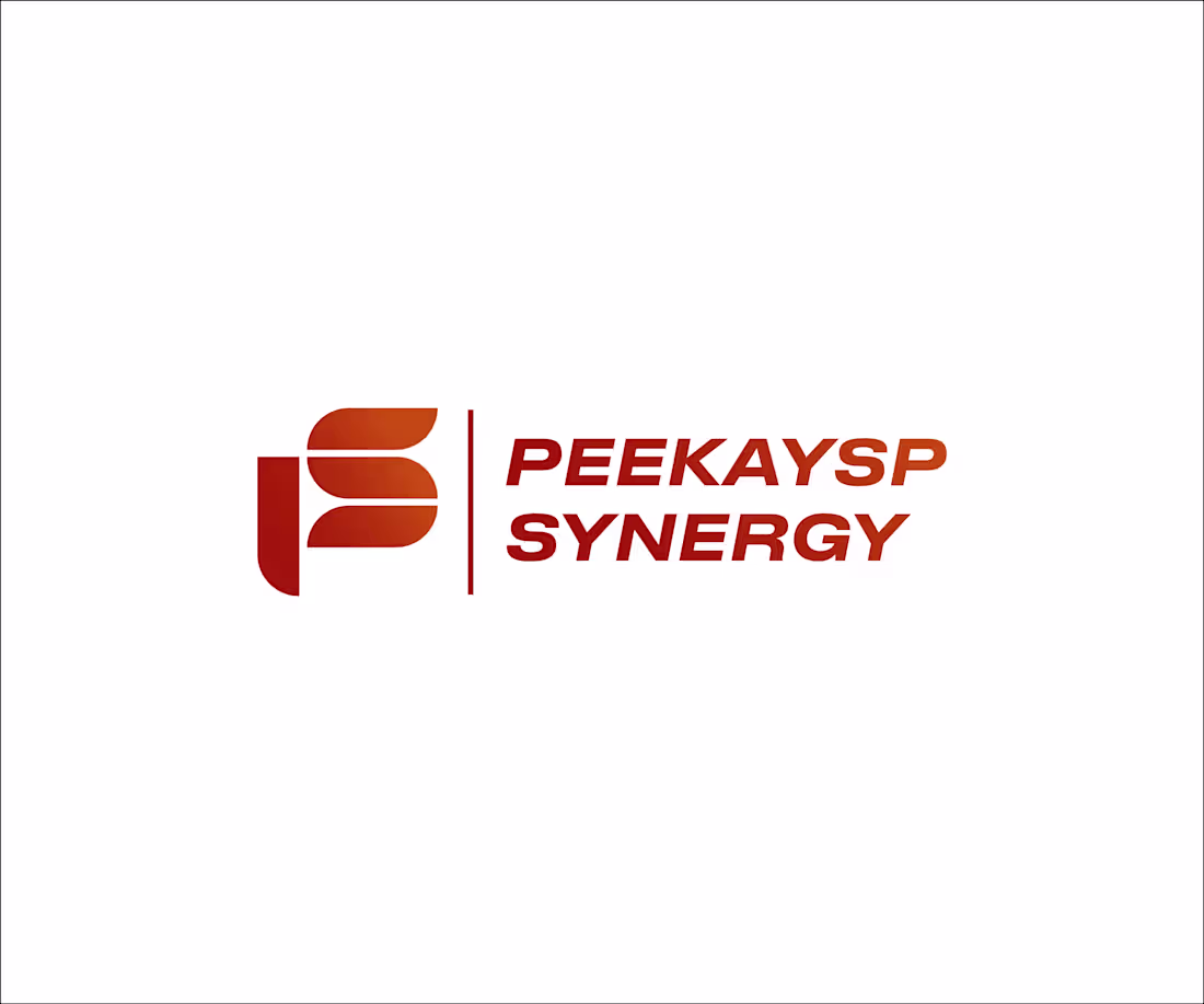 Cover image for Logo design for PEEKAYSP SYNERGY,