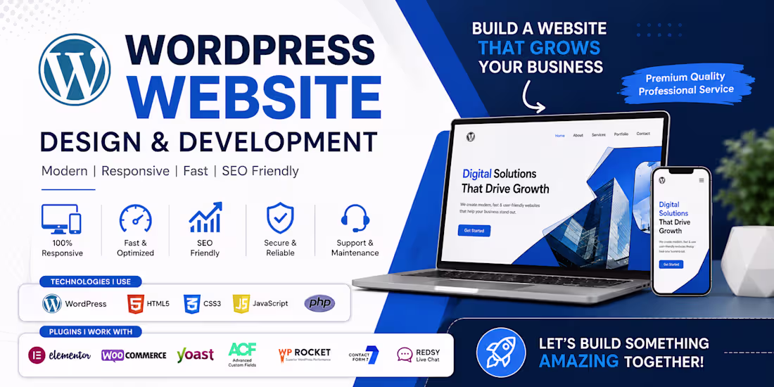 Cover image for 🚀 Build a Website That