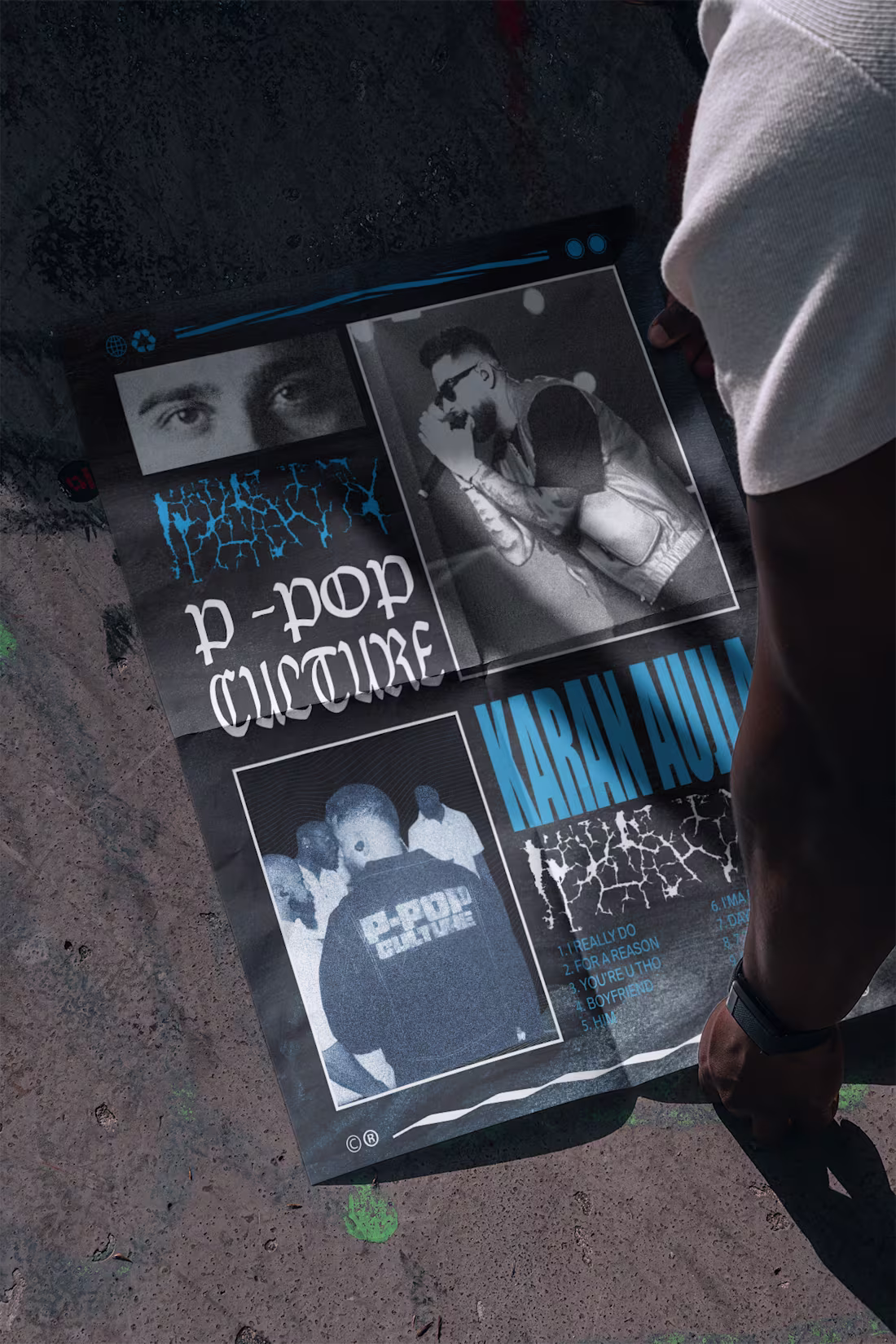 Cover image for Karan Aujla P-POP album cover