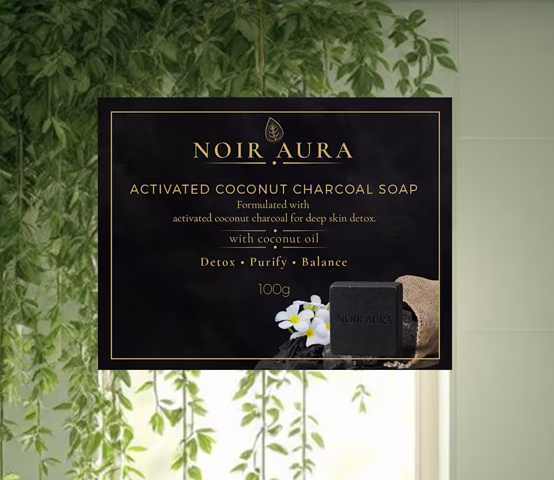 Cover image for NOIR AURA the luxury skincare packaging