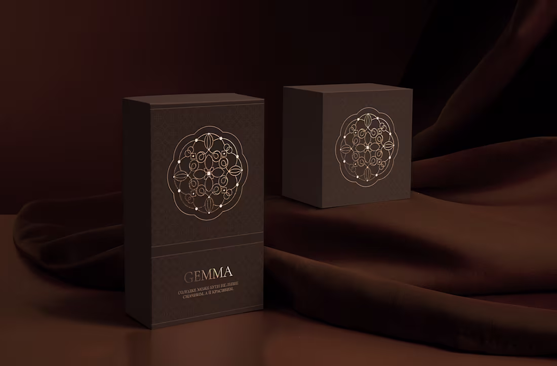Cover image for Brand identity for a company making exclusive sweets