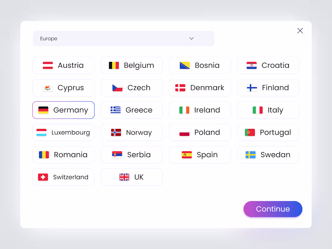 Cover image for 🌍 Language Selection UI – Popup