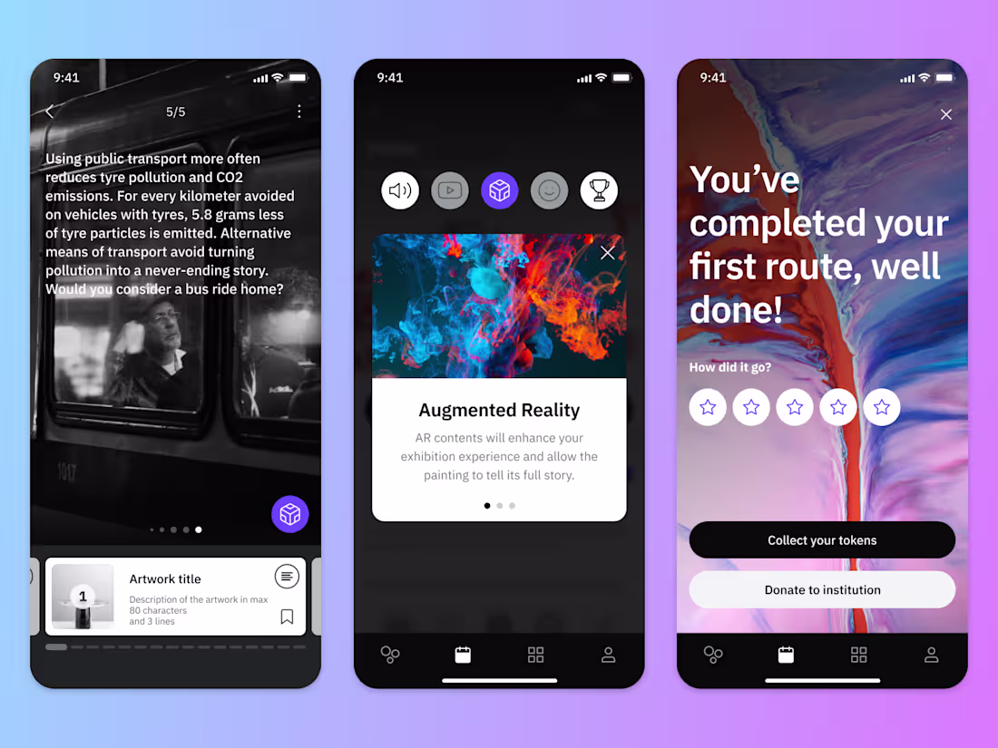 Cover image for Particle App | Art Exhibitions