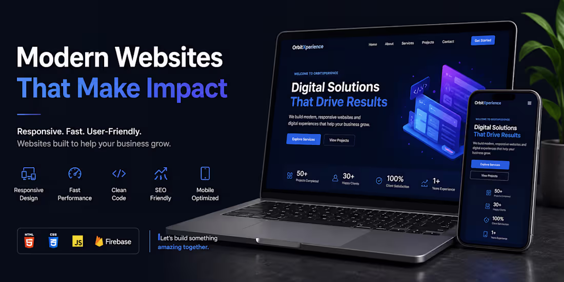 Cover image for Responsive Website Development