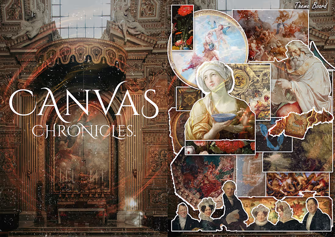 Cover image for CANVAS CHRONICLES | FASHION DIGITAL PORTFOLIO | FASHION :: Beha…