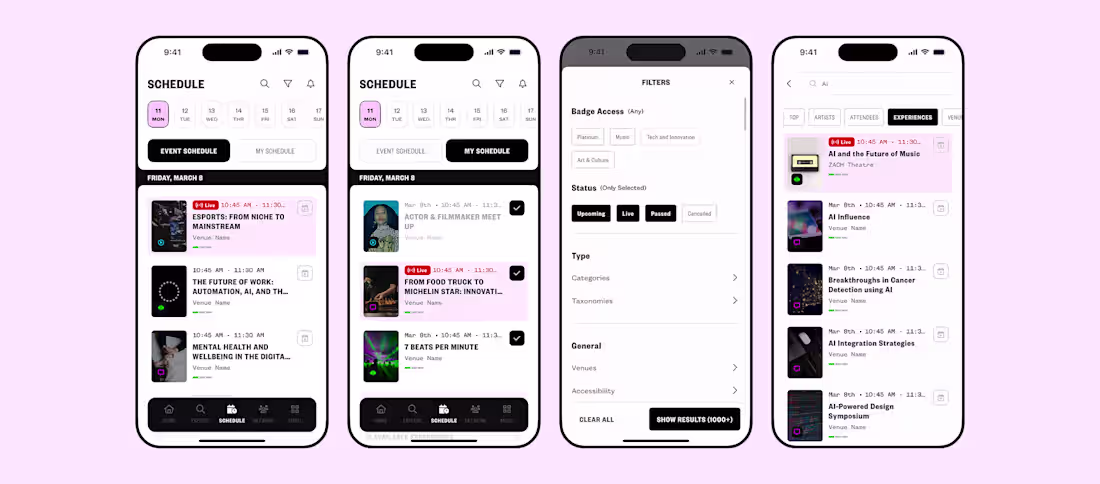 Cover image for SXSW London Mobile App