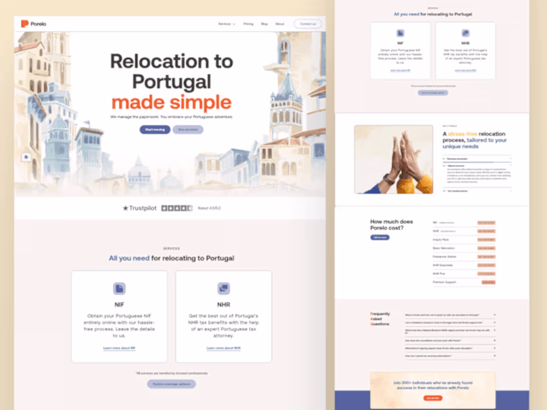 Cover image for Making Relocation Feel Effortless: Porelo’s Digital Makeover