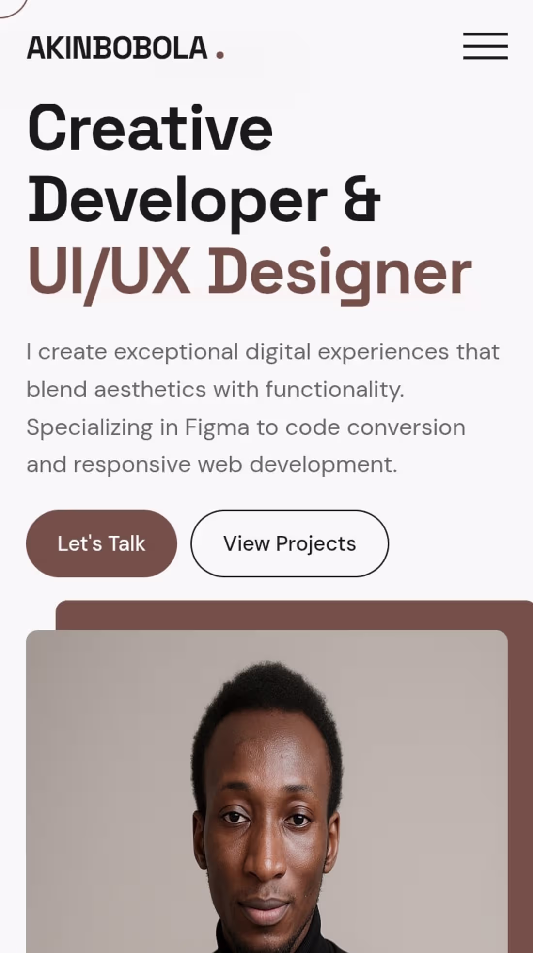 Cover image for Portfolio Website 