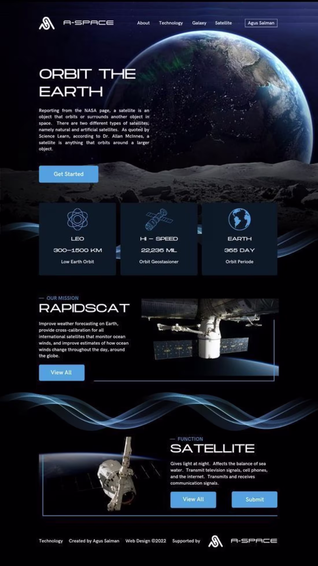 Cover image for A-SPACE website