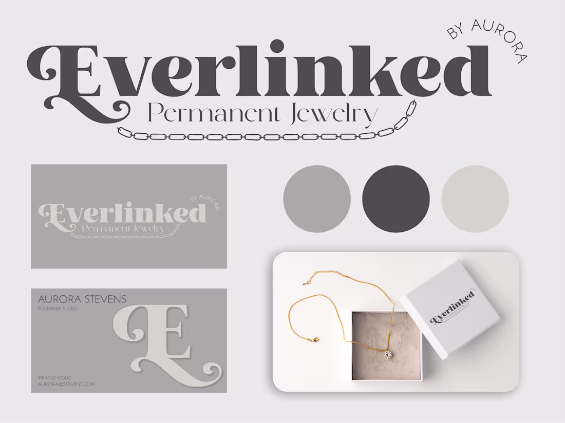 Cover image for Custom Logo, business card, mock
