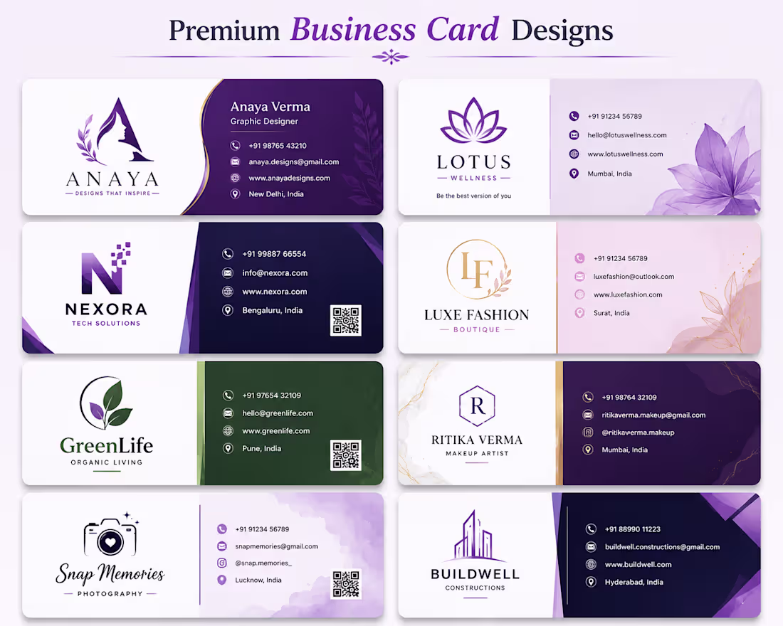Cover image for its business cards, I Change