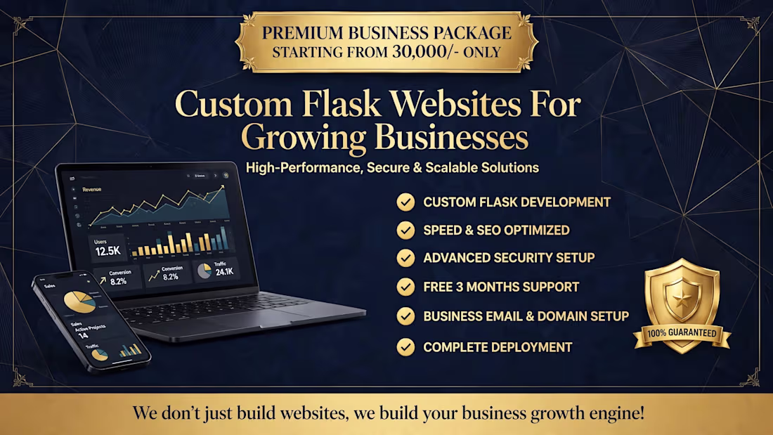 Cover image for Premium Business Package - Custom