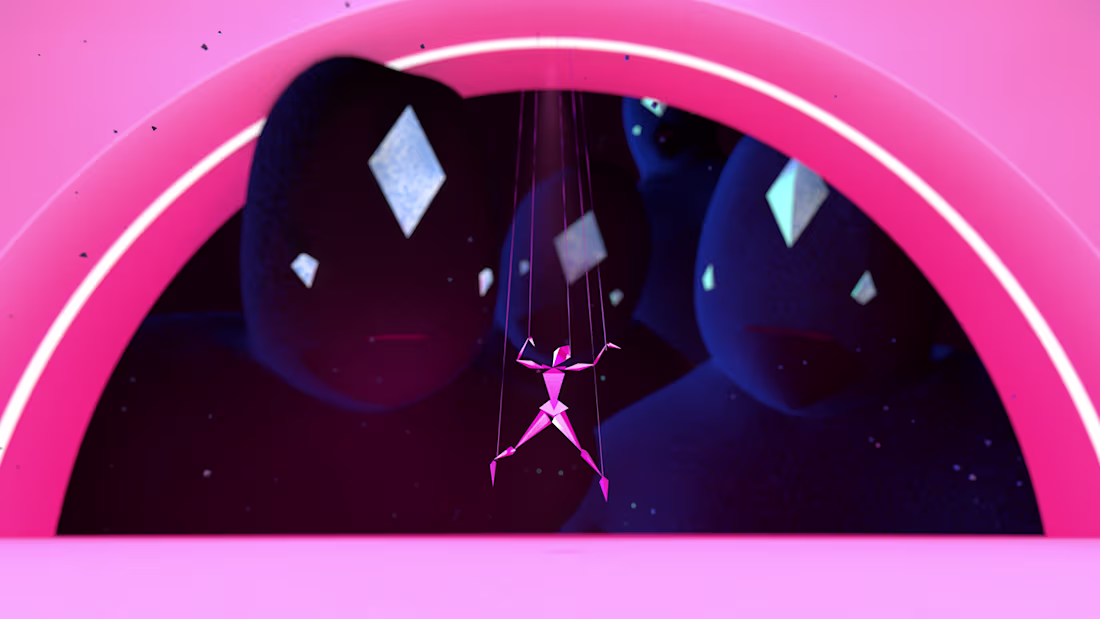Cover image for Digital 3D Puppets Music Video "the swing of sonder" 