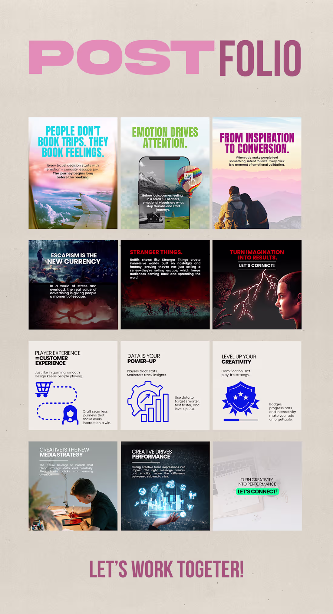 Cover image for Portfolio of Social Media Designs