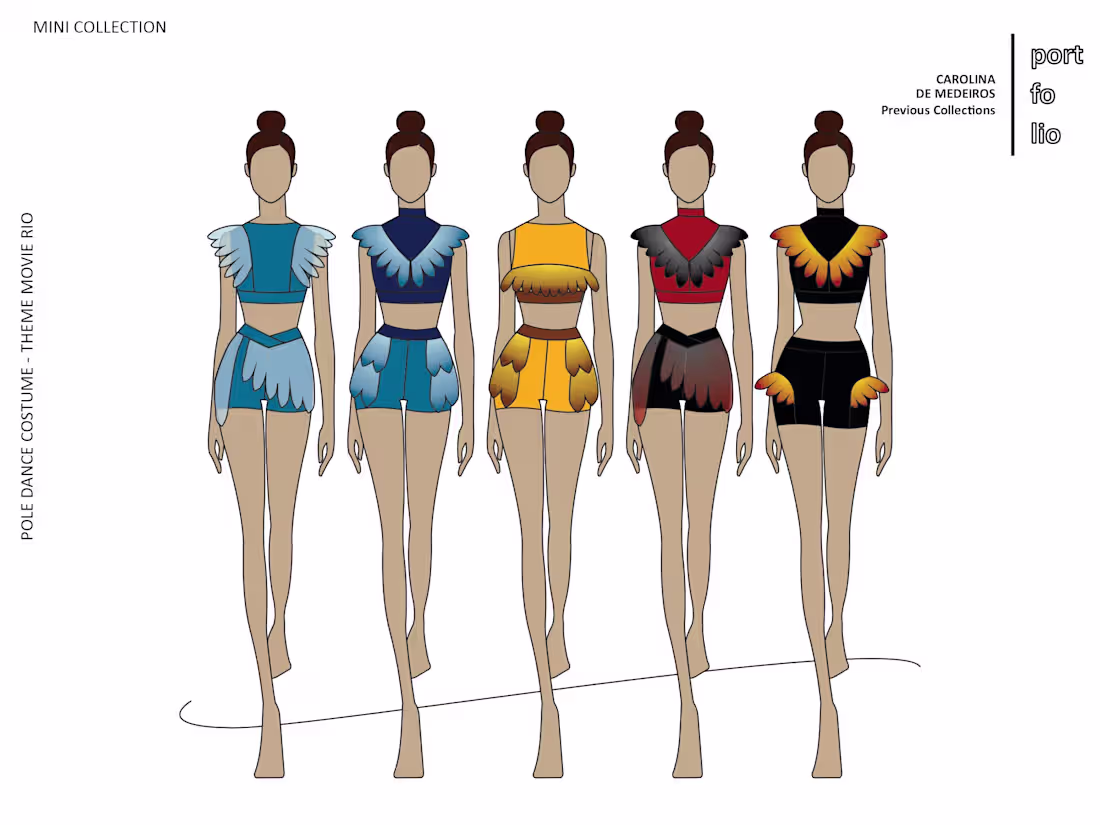 Cover image for Collection Designed for Pole Dancers - Theme RIO