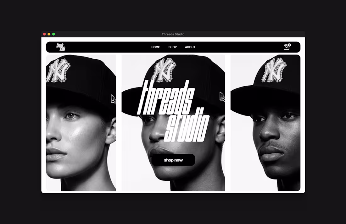 Cover image for Threads Studio E-commerce