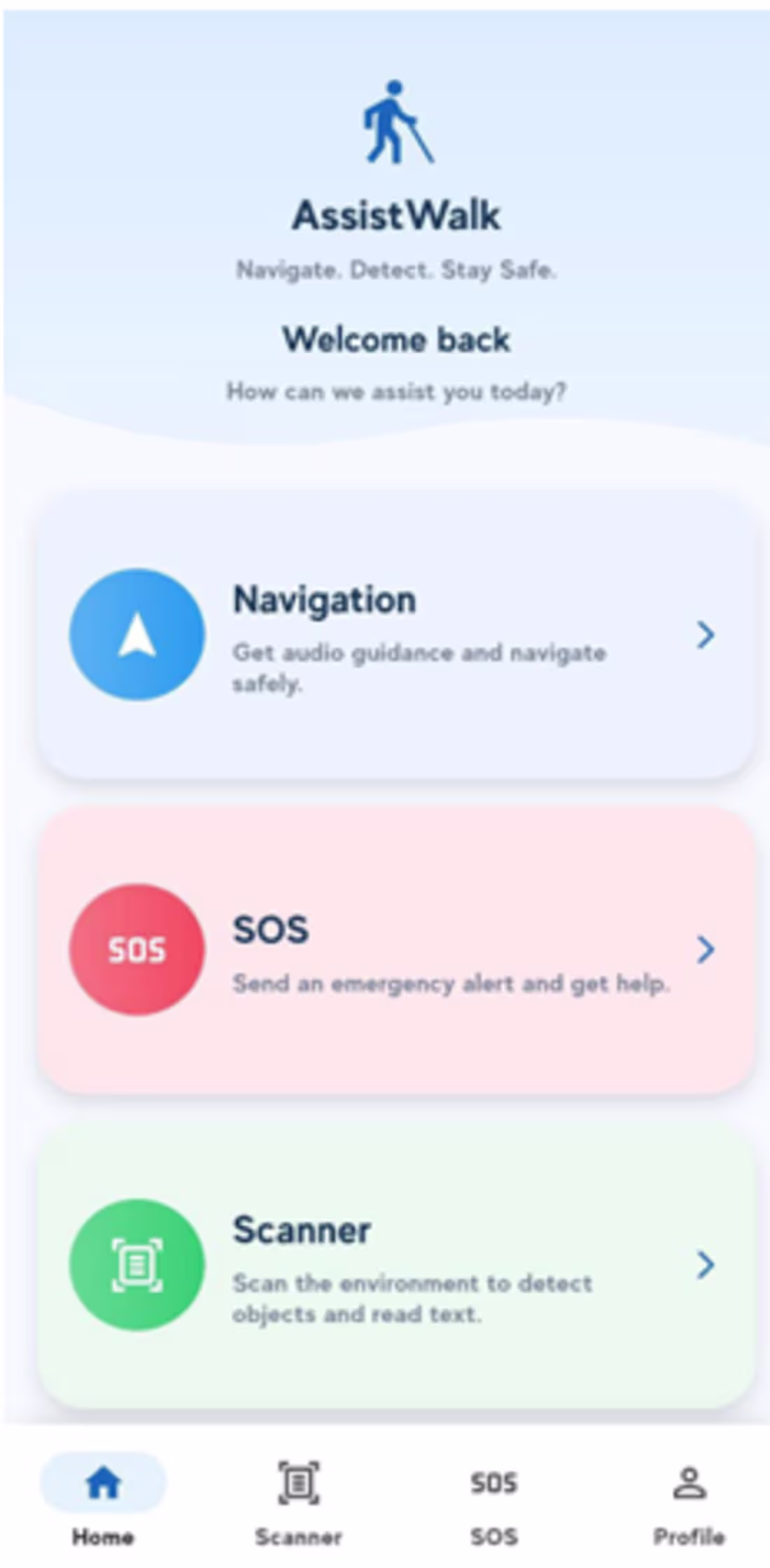 Cover image for AssistWalk – AI-Powered Navigation Assistant