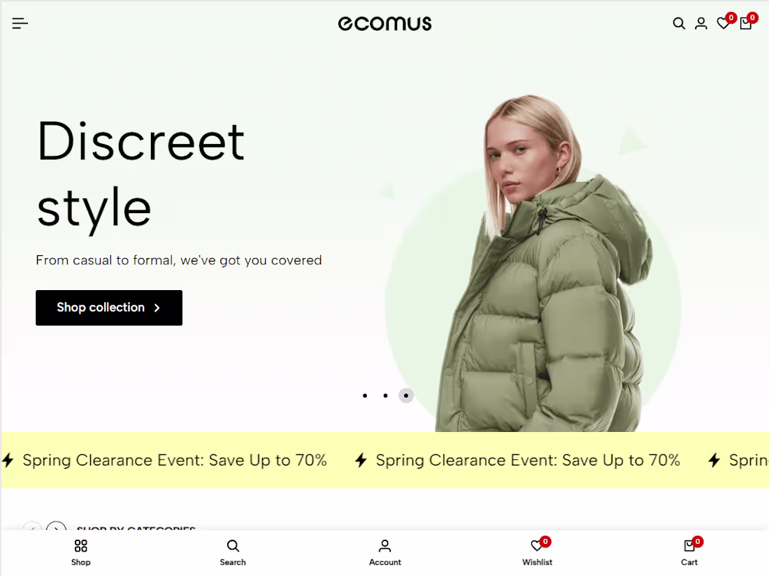 Cover image for Ecomus