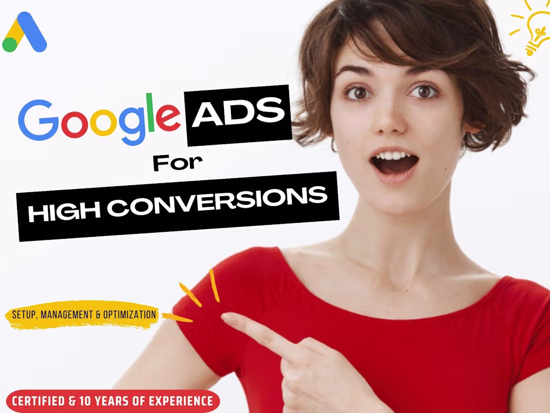 Cover image for Google Ads Campaigns-PPC Ads Campaigns-Google Adwords-Search Ads