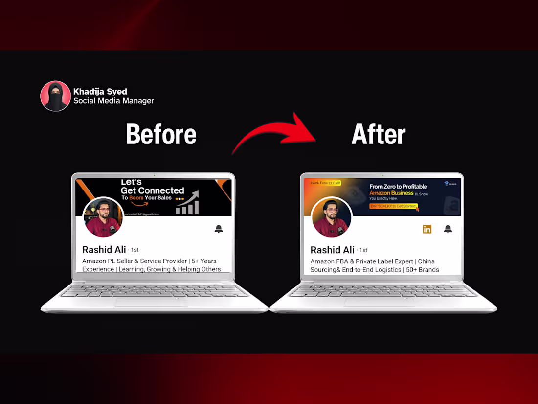 Cover image for LinkedIn Profile Restructuring, Case Study
Transformed