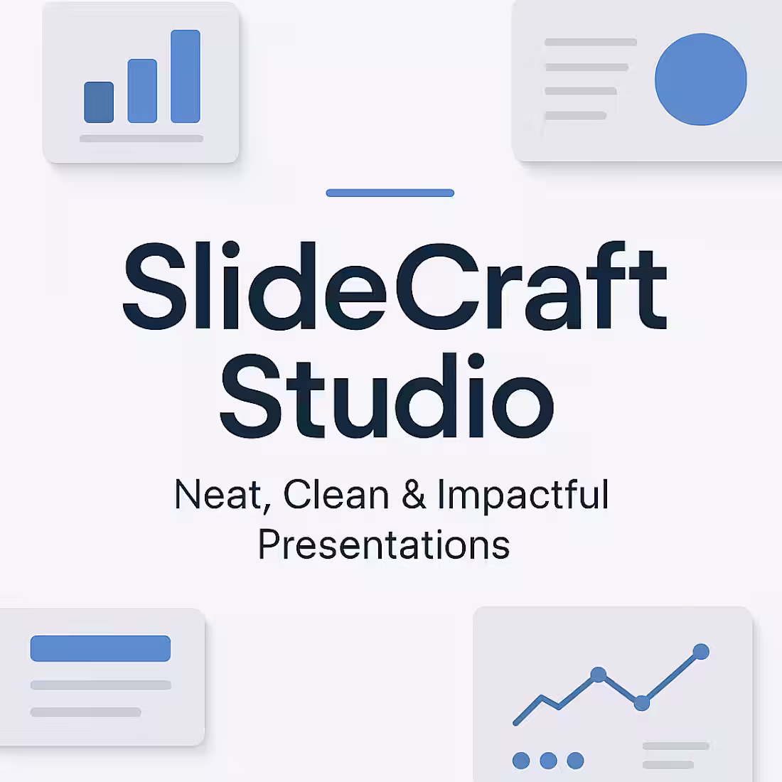 Cover image for SlideCraft studio (Neat, Clean & Impactful Presentations)