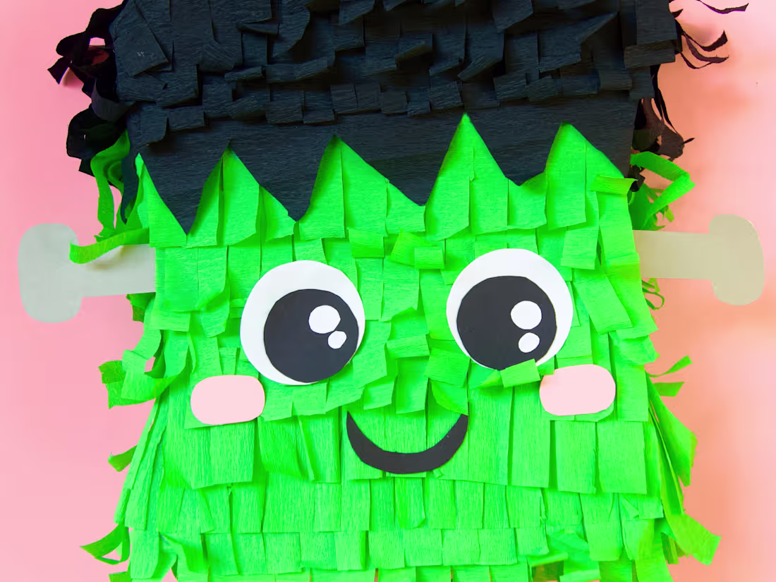 Cover image for 🎃 AMAZING DIY HALLOWEEN FRANKENSTEIN PIÑATA! 💚 - YouTube
