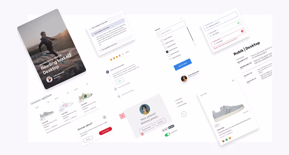 Cover image for onTrail - eCommerce Design System