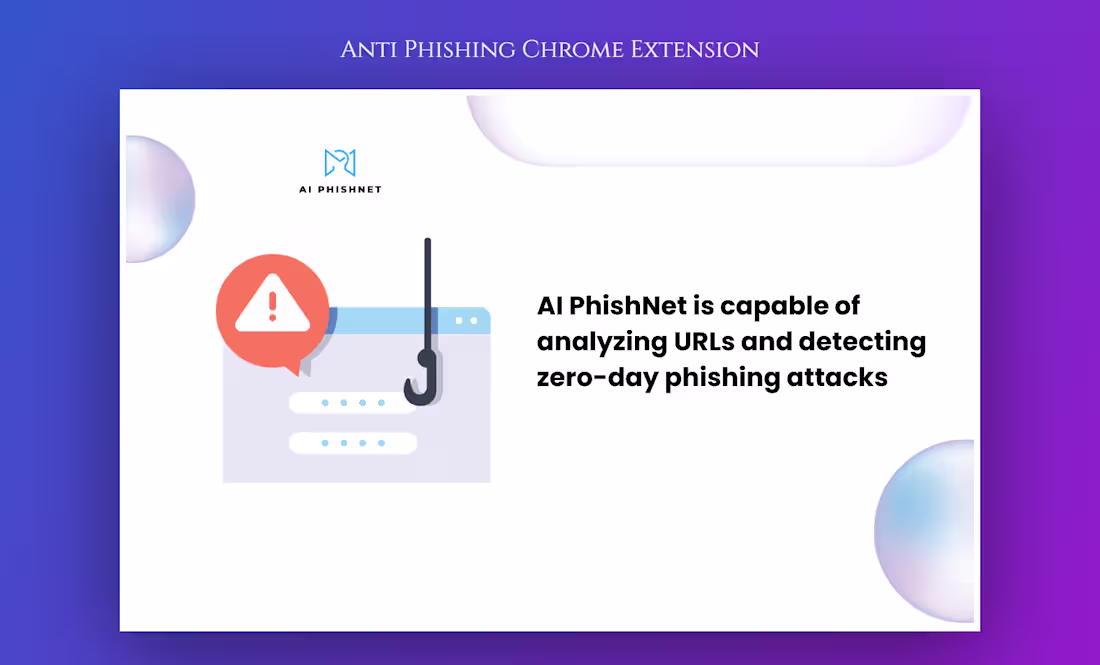 Cover image for Anti Phishing Chrome Extension