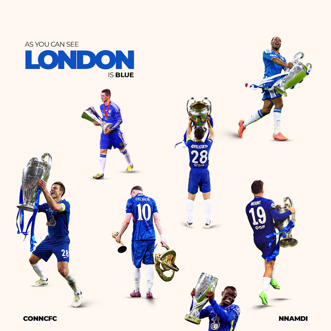 Cover image for London is Blue design for
