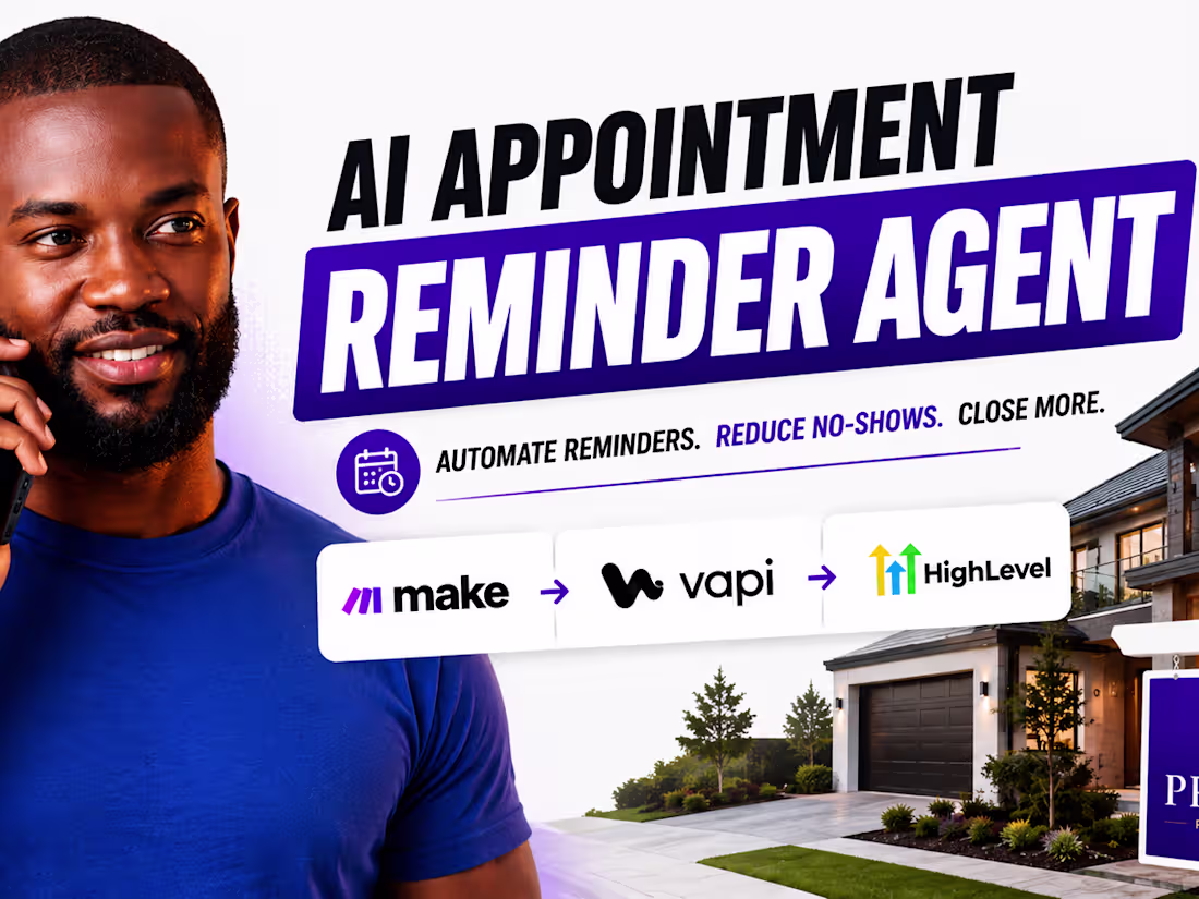 Cover image for I built an AI appointment