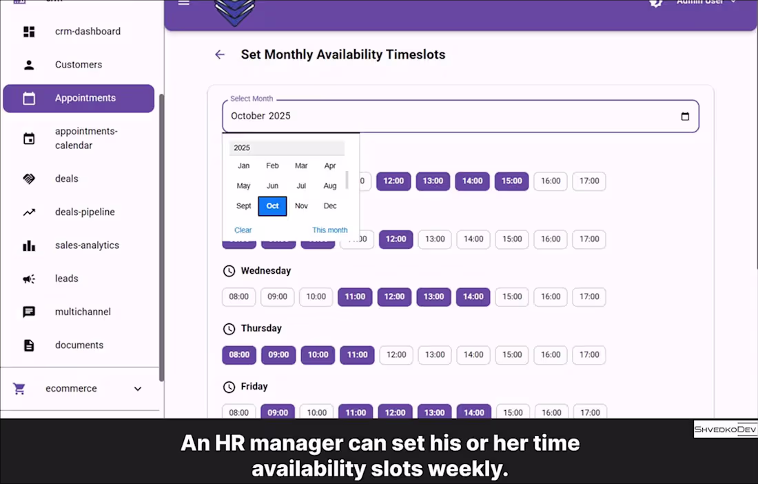 Cover image for FlexiCMS: smart appointment booking system
