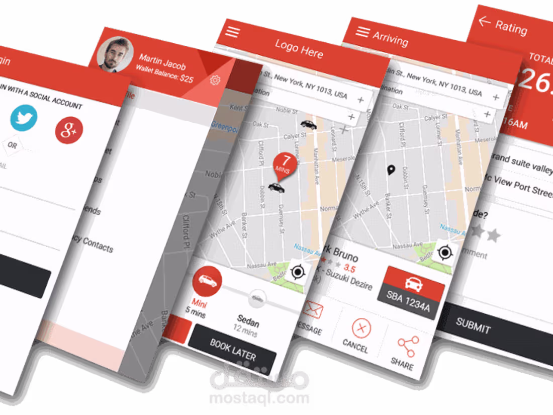 Cover image for Uber version - on-demand ride-hailing app powered by filters tec