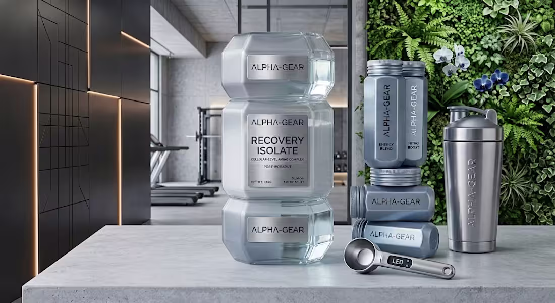 Cover image for Modern Protein Powder Tub Packaging