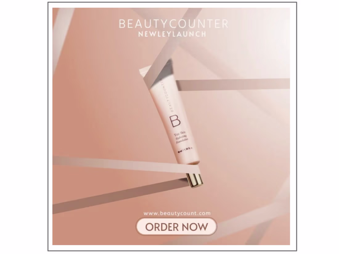 Cover image for A beautiful social media post for a beauty brand