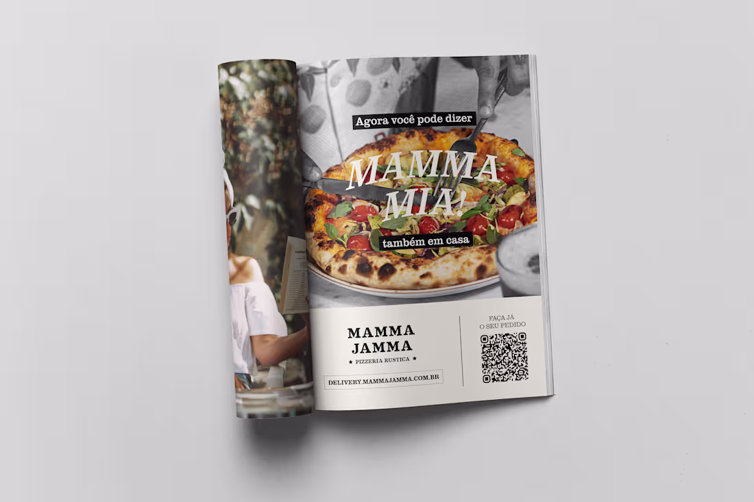 Cover image for Mamma Jamma: Conceptual Print Advertising